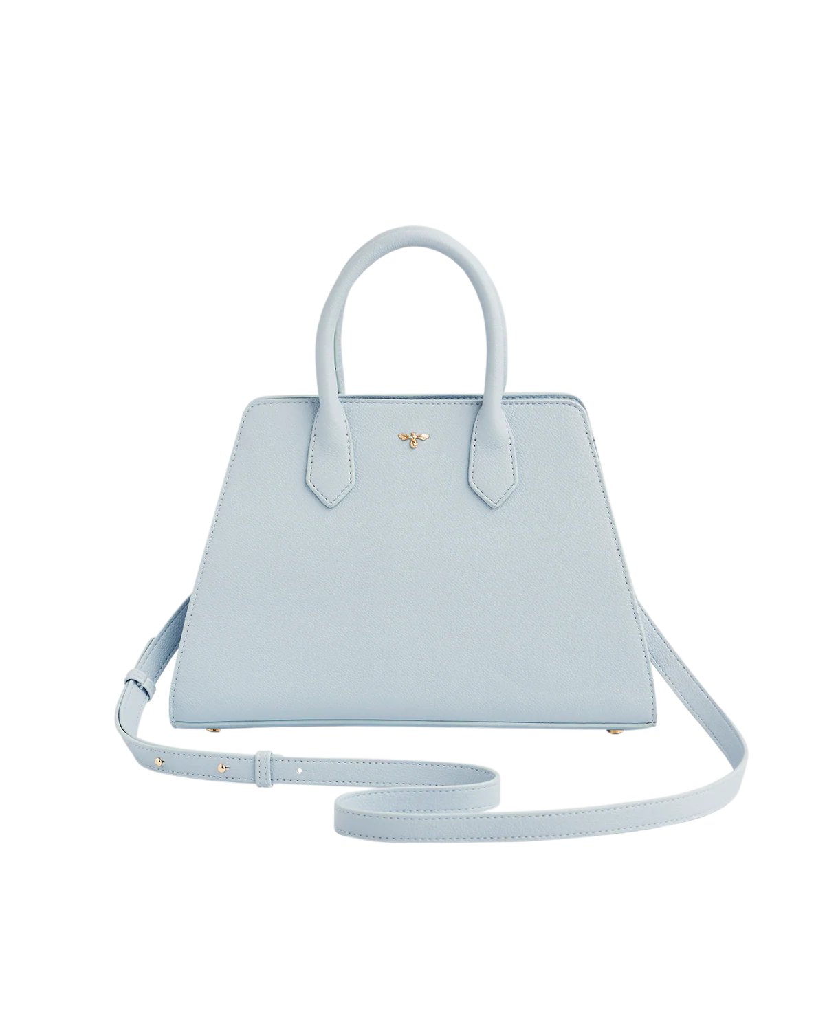 Blue Structured Tote Bag Medium - Image 5