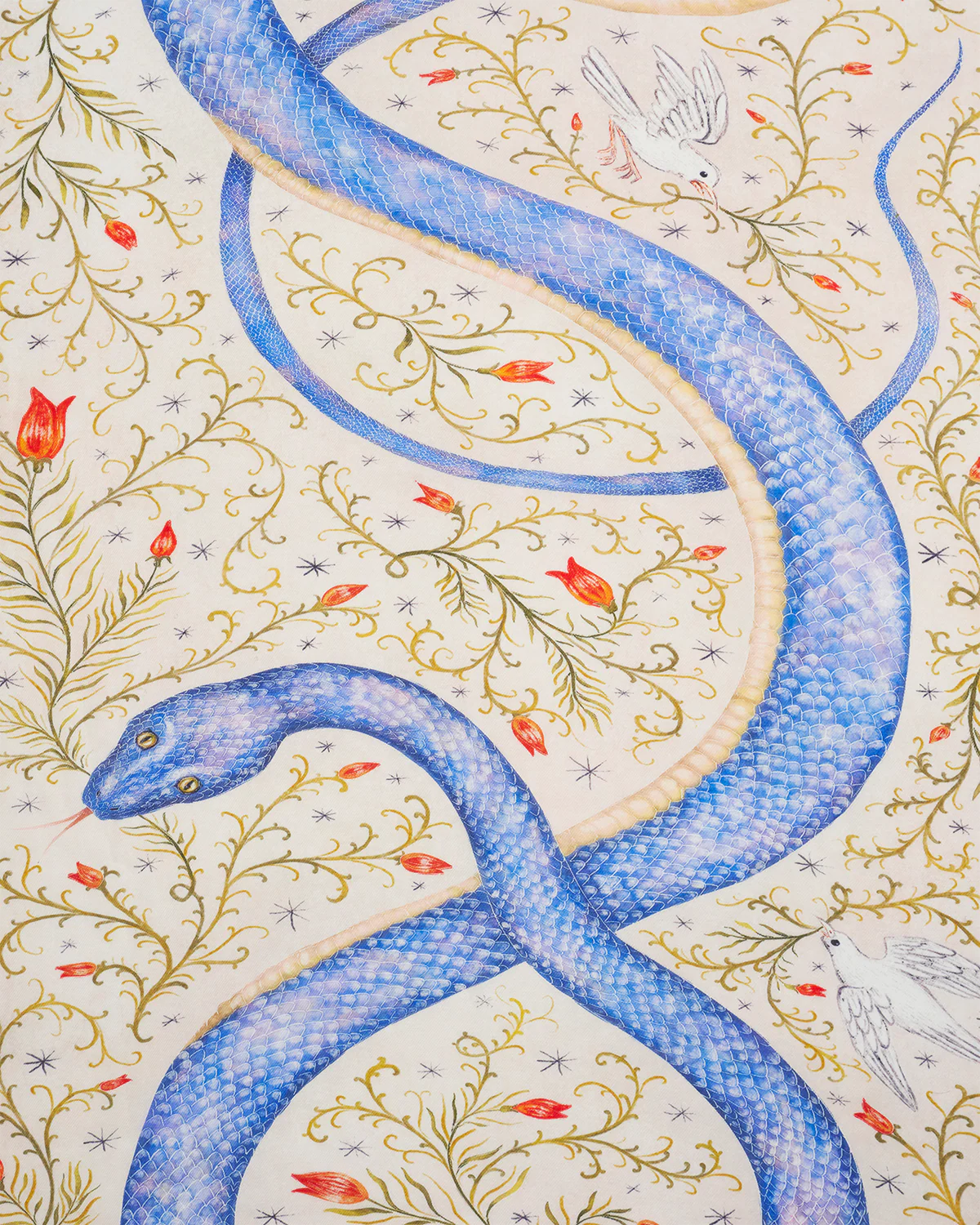 Catherine Rowe x Celestial Snake Lightweight Scarf - Image 4