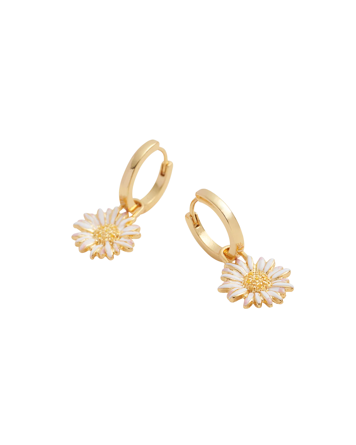 Daisy Huggie Earrings - Image 4