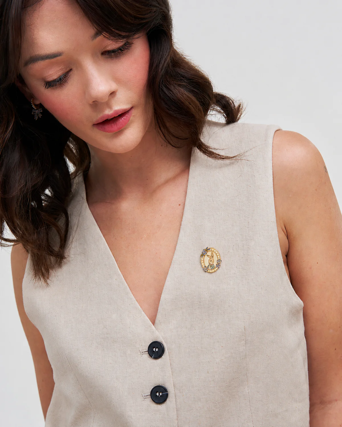 Fable England x Peter Rabbit Cameo Brooch - Image 6