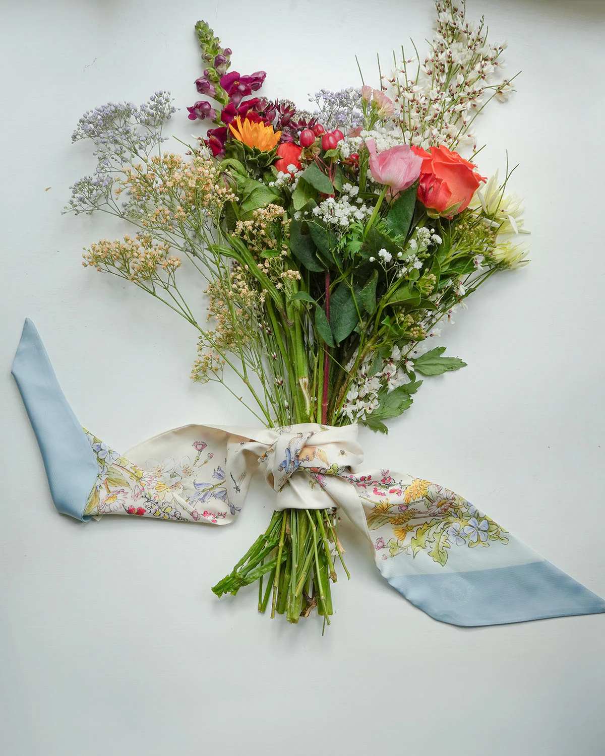 Fable England x Peter Rabbit Cream Skinny Scarf - Image 5