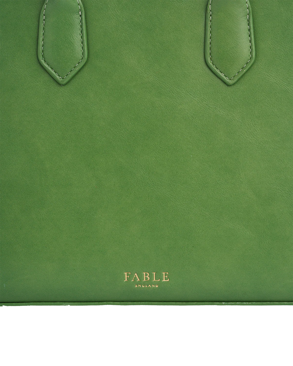 Green Garden Floral Structured Tote Bag Medium - Image 9