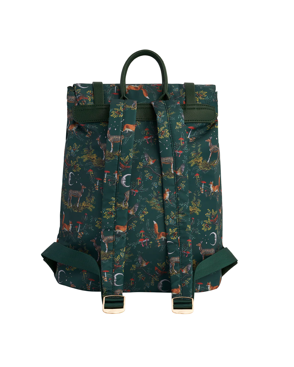 Green Into The Woods Buckle Backpack Medium - Image 4