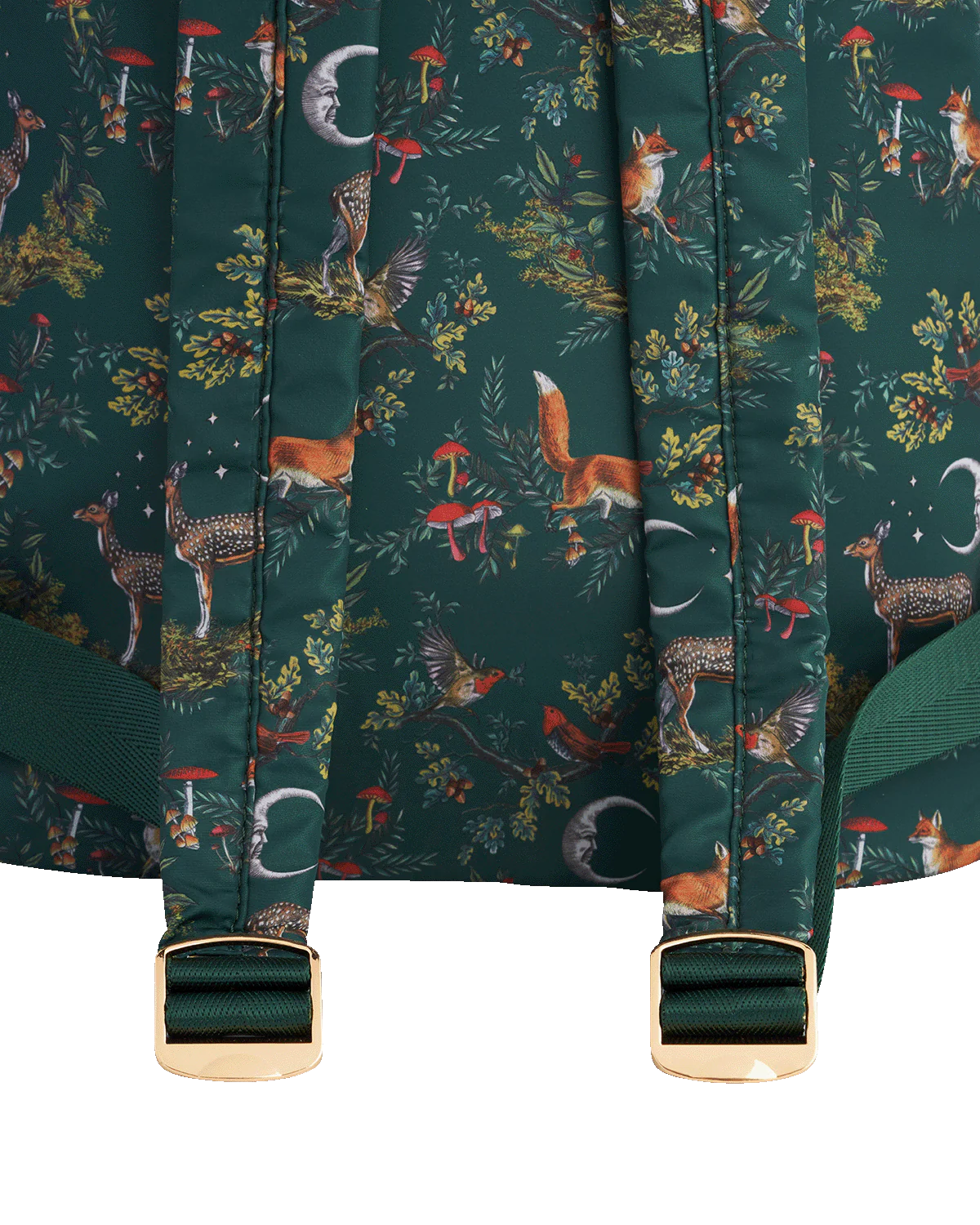 Green Into The Woods Buckle Backpack Medium - Image 7