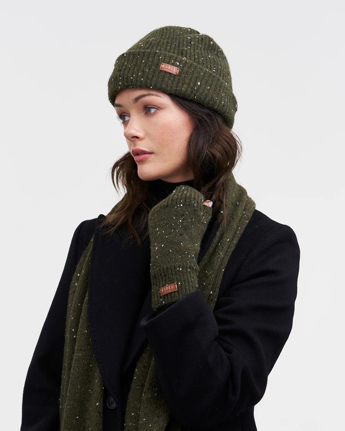 Moss Donegal Beanie - Image 2
