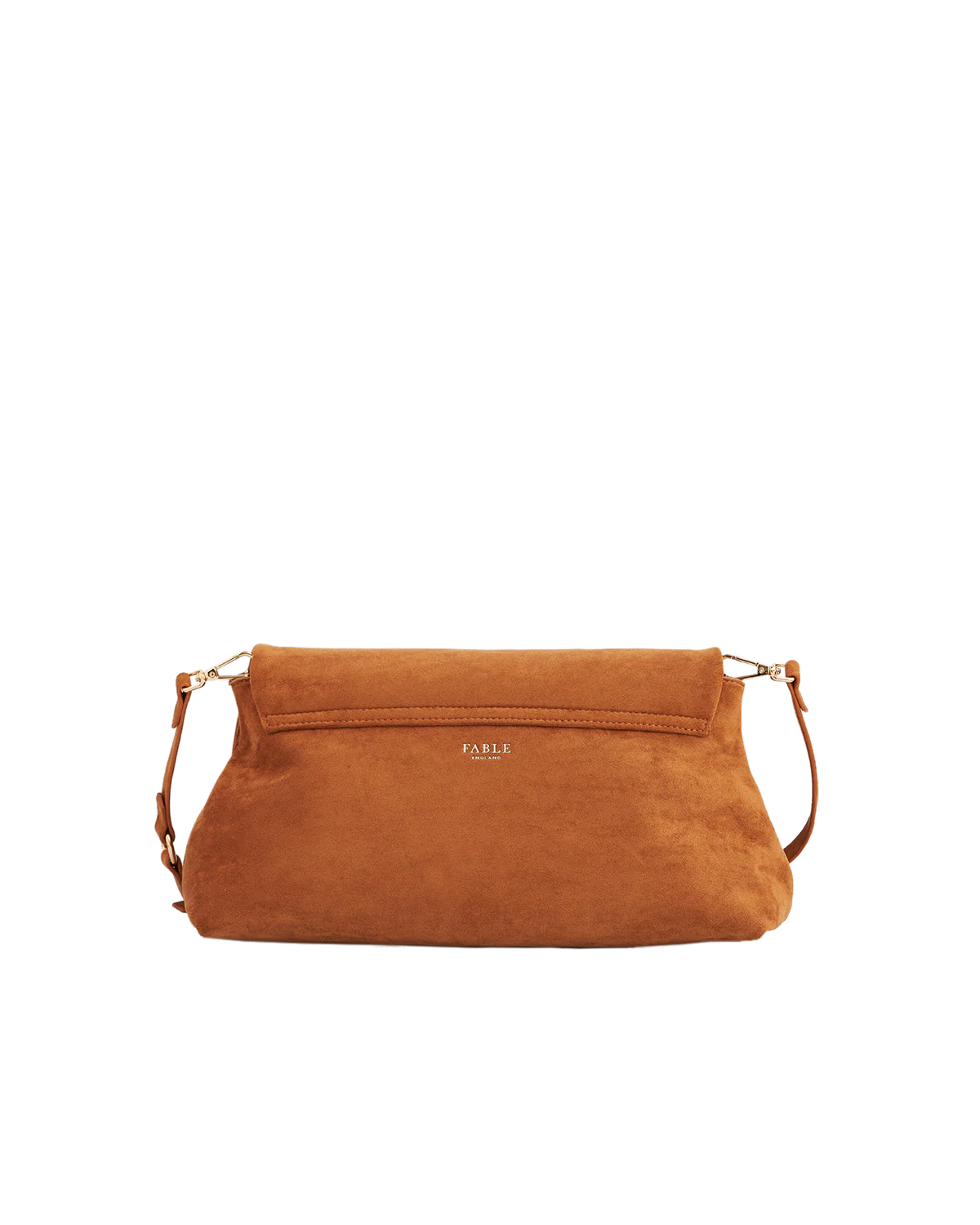 Tan Floral Embroidered Shoulder Bag - Image 4
