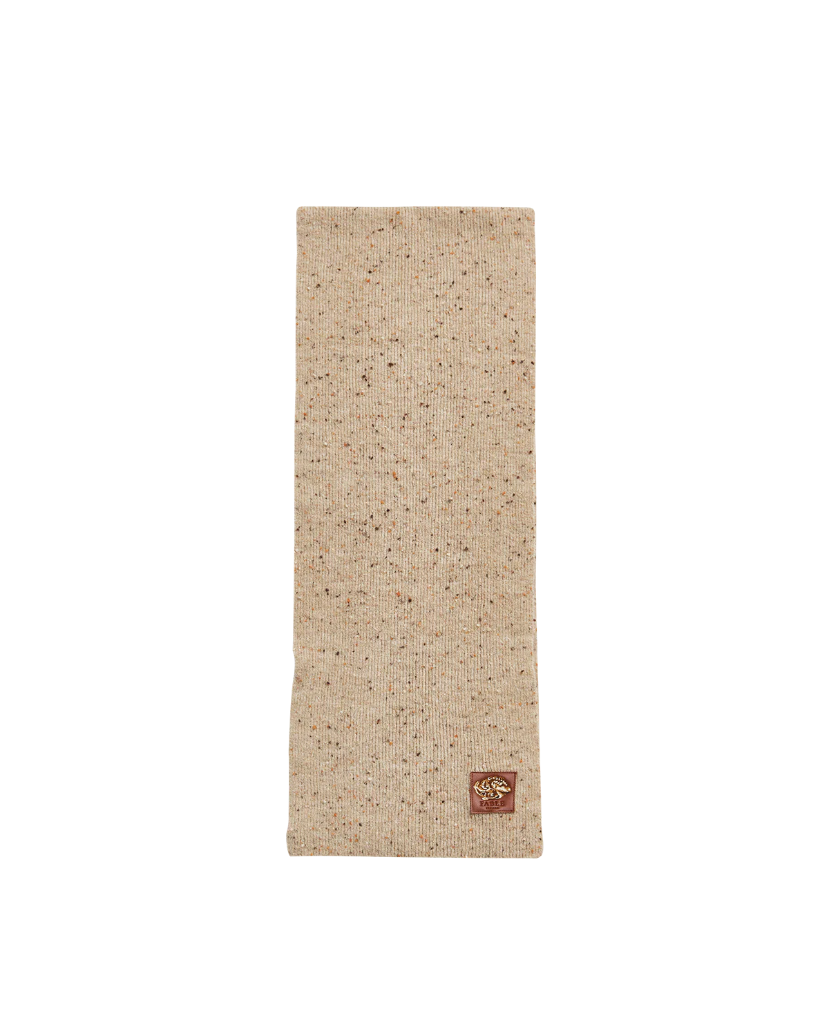 Taupe Knitted Scarf - Image 4