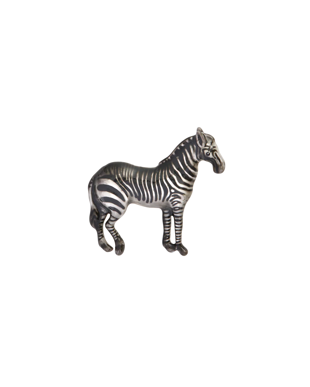 Zebra Brooch